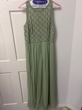 Elegant Sleeveless Beaded Maxi Dress - Prom Dress
